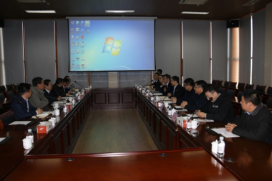 黄敏拜会青岛西海岸发展有限企业董事长刘鲁强
