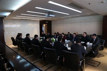 水电基础局组织一行到访企业