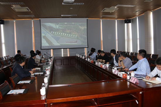 汤明与西海岸发展集团、苏交科集团组织会谈