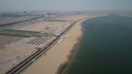 河北省委常委、常务副省长袁桐利一行到企业沧海文化风景区观摩