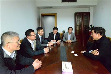郑久存拜访扬州市副市长姚苏华