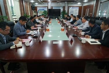 汤明拜会杭州大江东产业集聚区管委会主任何美华