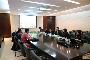 汤明会见澳大利亚教育城企业董事会执行主席曾子一一行