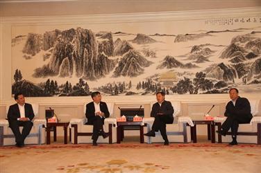 晏志勇拜会河南省委常委、郑州市委书记吴天君会谈并视察企业在豫产品