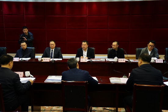 汤明拜访合川区委区政府