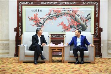 晏志勇拜会重庆市委副书记、市长唐良智