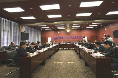 汤明听取红河州建个元产品HydroBIM基础设施全生命周期解决方案专题汇报